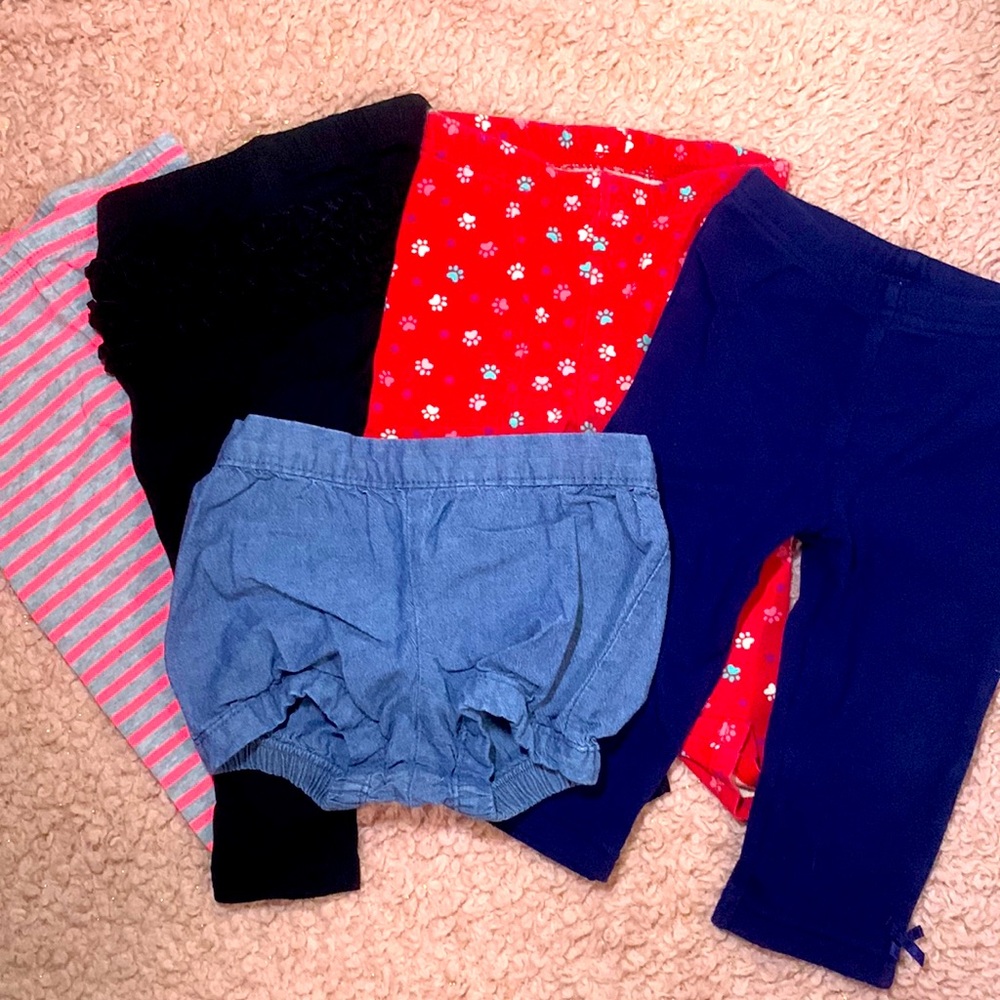 Baby girls pants bundle